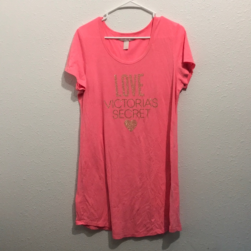 Peach cotton nightie